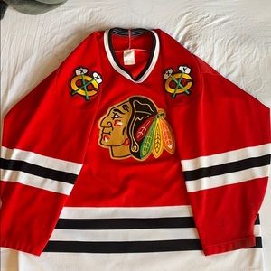 Vintage Chicago Blackhawks Practice Jersey